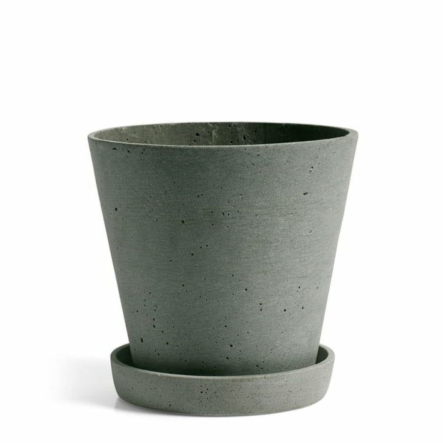 Home Accessories * | Hay Flower Pot With Saucer Opening Sales