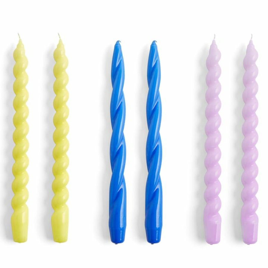 Home Accessories * | Hay Spiral Stick Candles Limited Edition