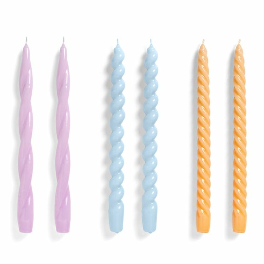 Home Accessories * | Hay Spiral Stick Candles Online Discount