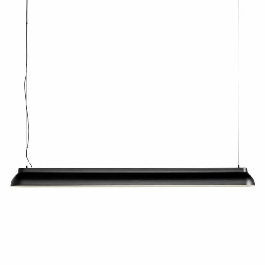 Lighting * | Hay Pc Linear Rod Pendant Light, Soft Black Cheaper