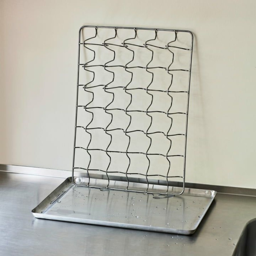 Home Accessories * | Hay Draining Shortwave Rack, Stainless Steel Cheap