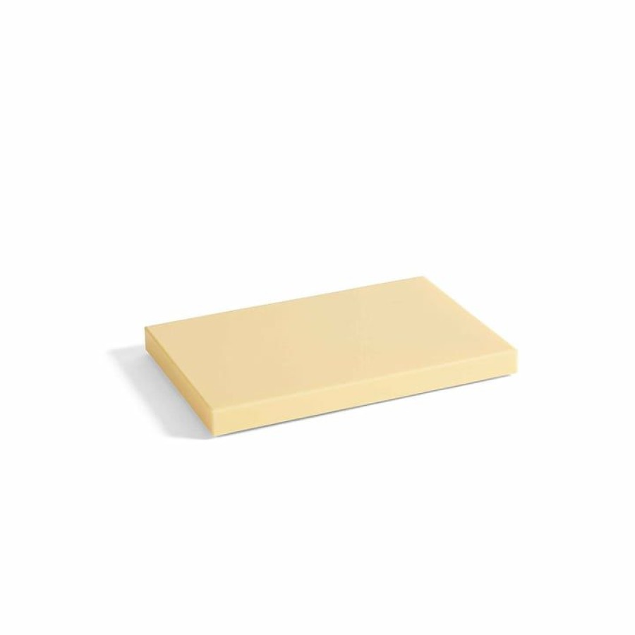 Kitchenware * | Hay Rectangular Cutting Board M, Light Yellow New