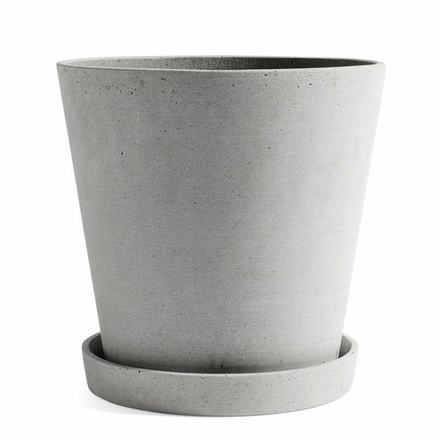 Home Accessories * | Hay Flower Pot With Saucer Special Offers