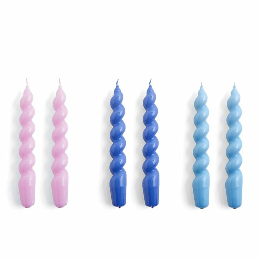 Home Accessories * | Hay Spiral Stick Candles Attractive