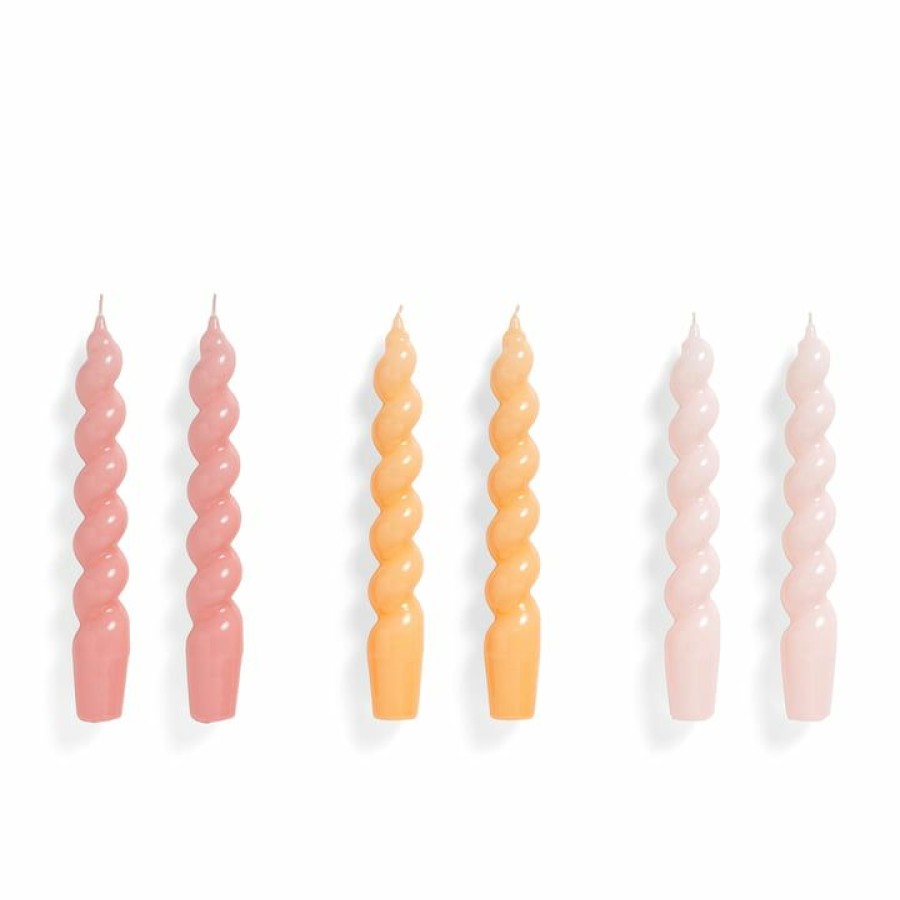 Home Accessories * | Hay Spiral Stick Candles Limited Edition