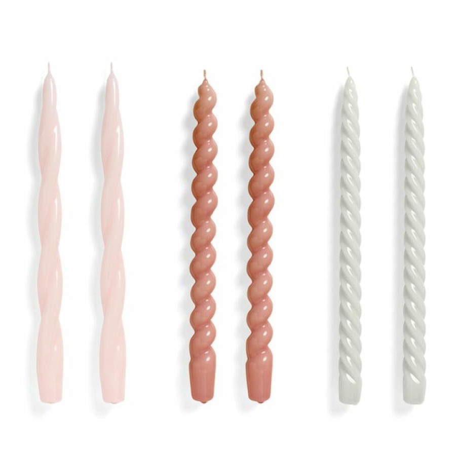 Home Accessories * | Hay Spiral Stick Candles Sale Online