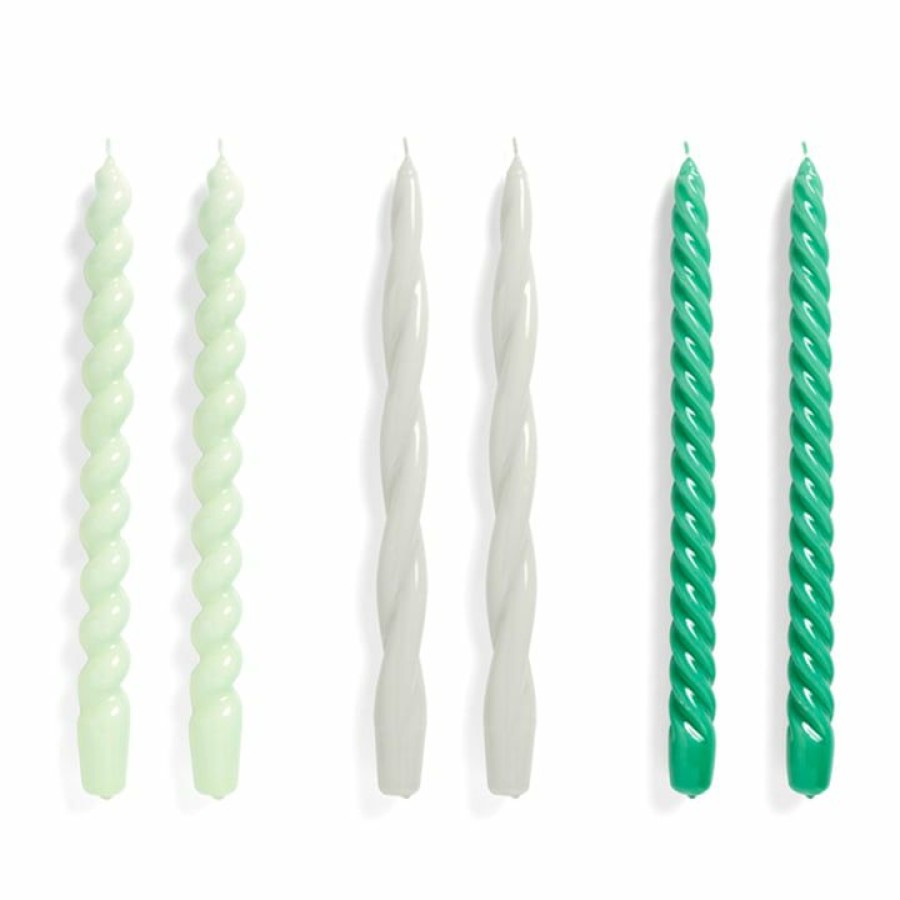 Home Accessories * | Hay Spiral Stick Candles Attractive