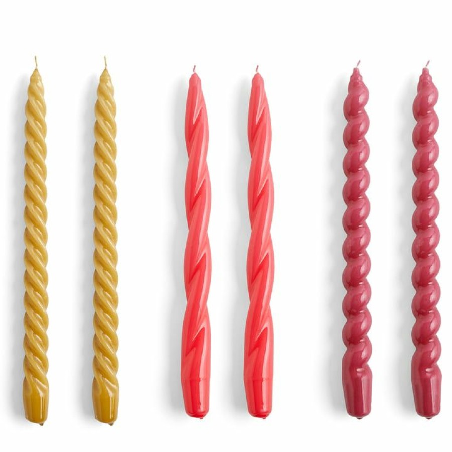 Home Accessories * | Hay Spiral Stick Candles Discount