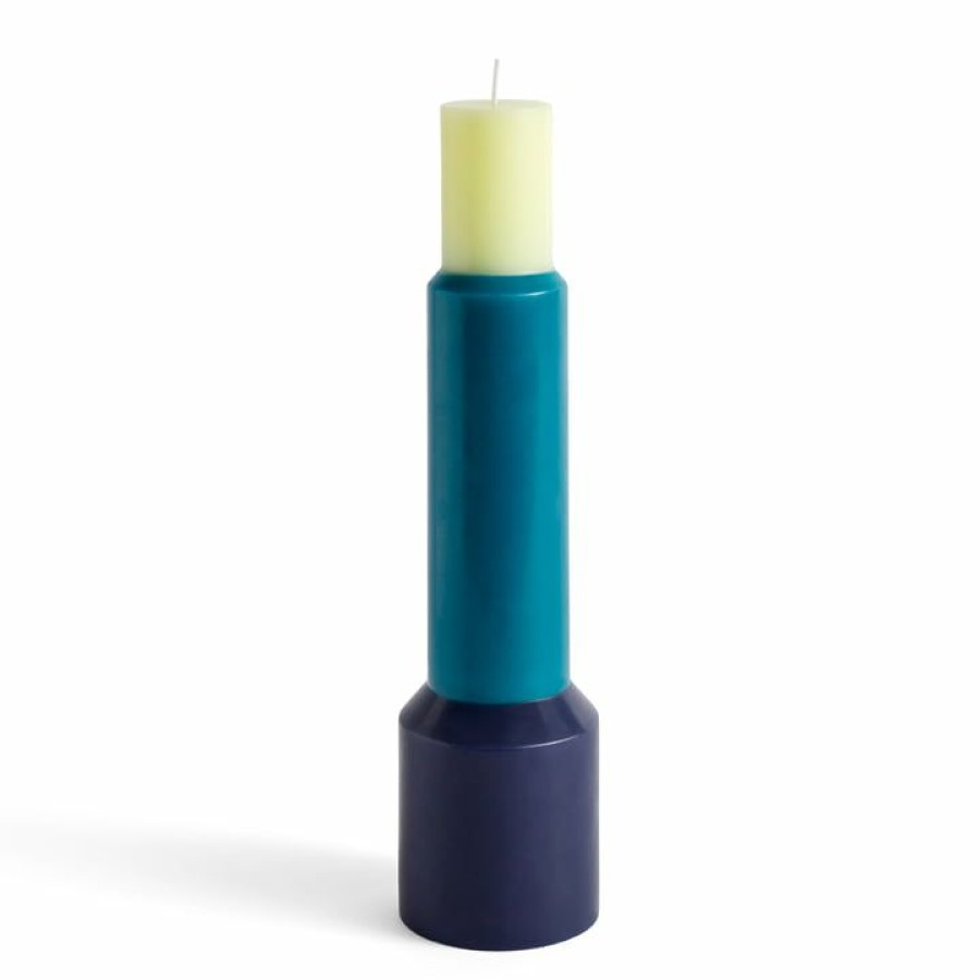 Home Accessories * | Hay Pillar Candle Cheaper