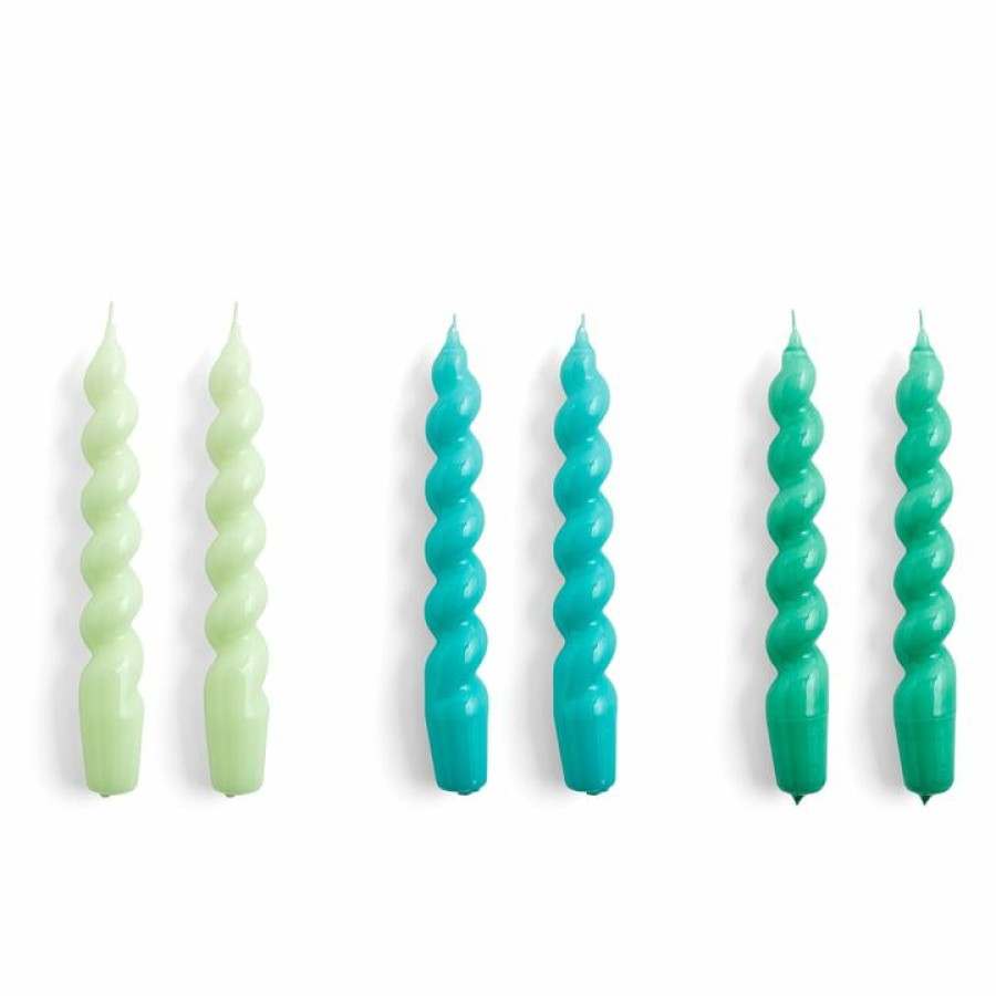 Home Accessories * | Hay Spiral Stick Candles Cheap