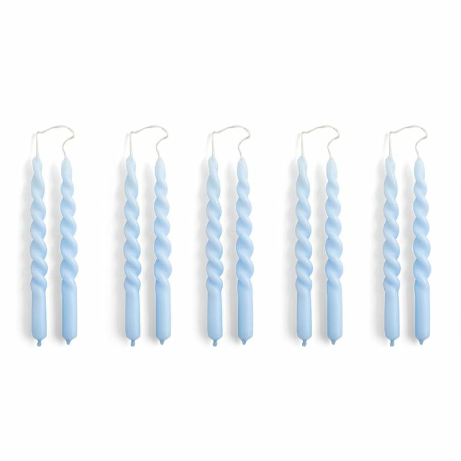 Home Accessories * | Hay Spiral Stick Candles Cut Price